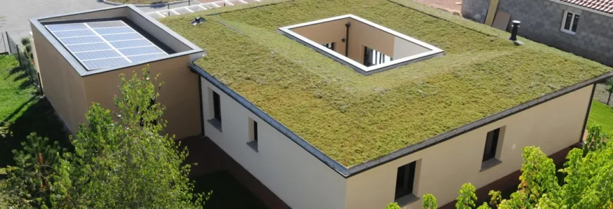Conception et realisation de toitures et murs vegetalises