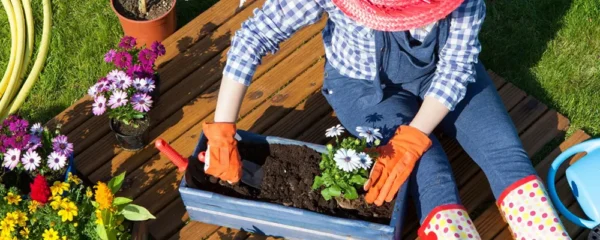 Le jardinage est bon pour la sante